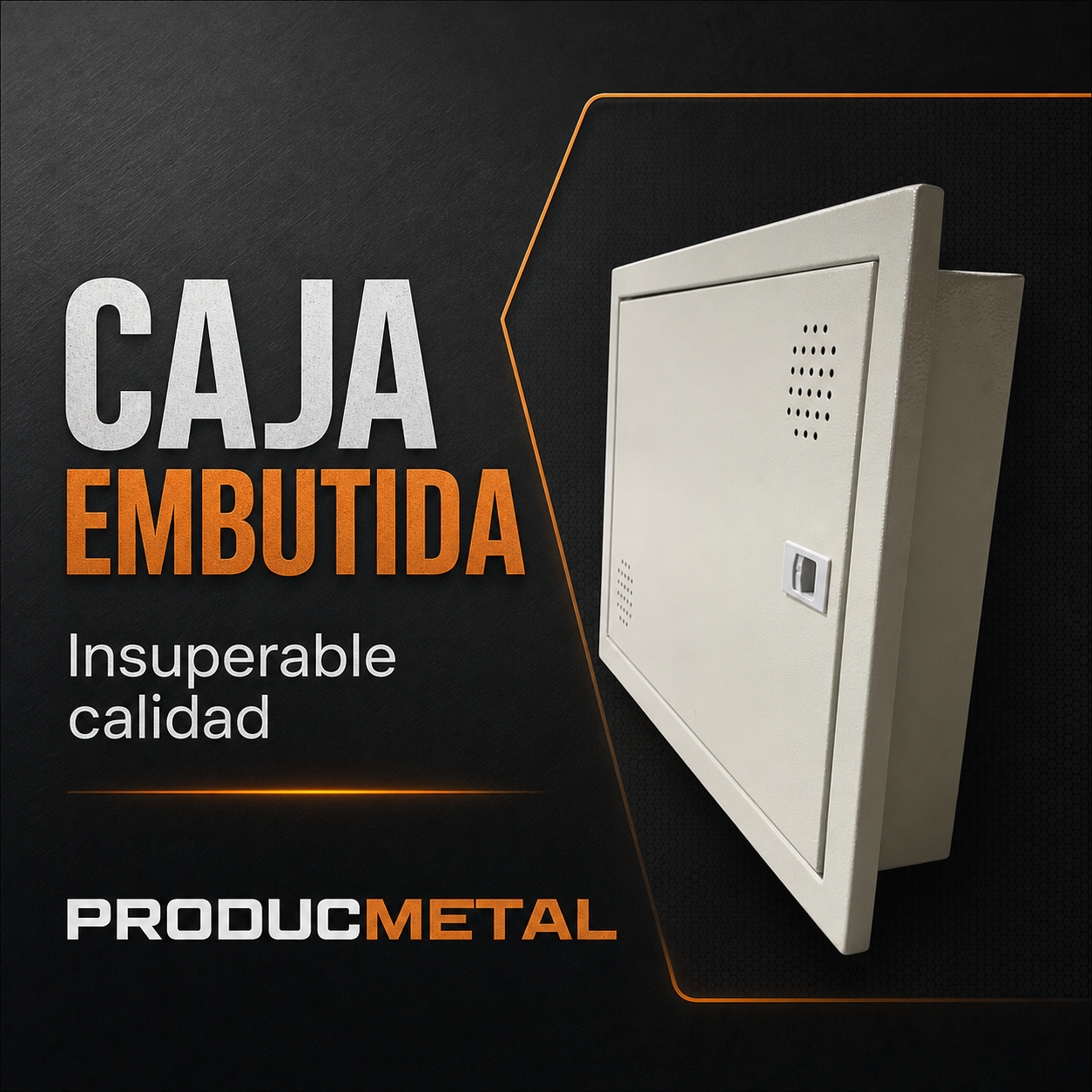Tablero metálico embutido ProducMetal