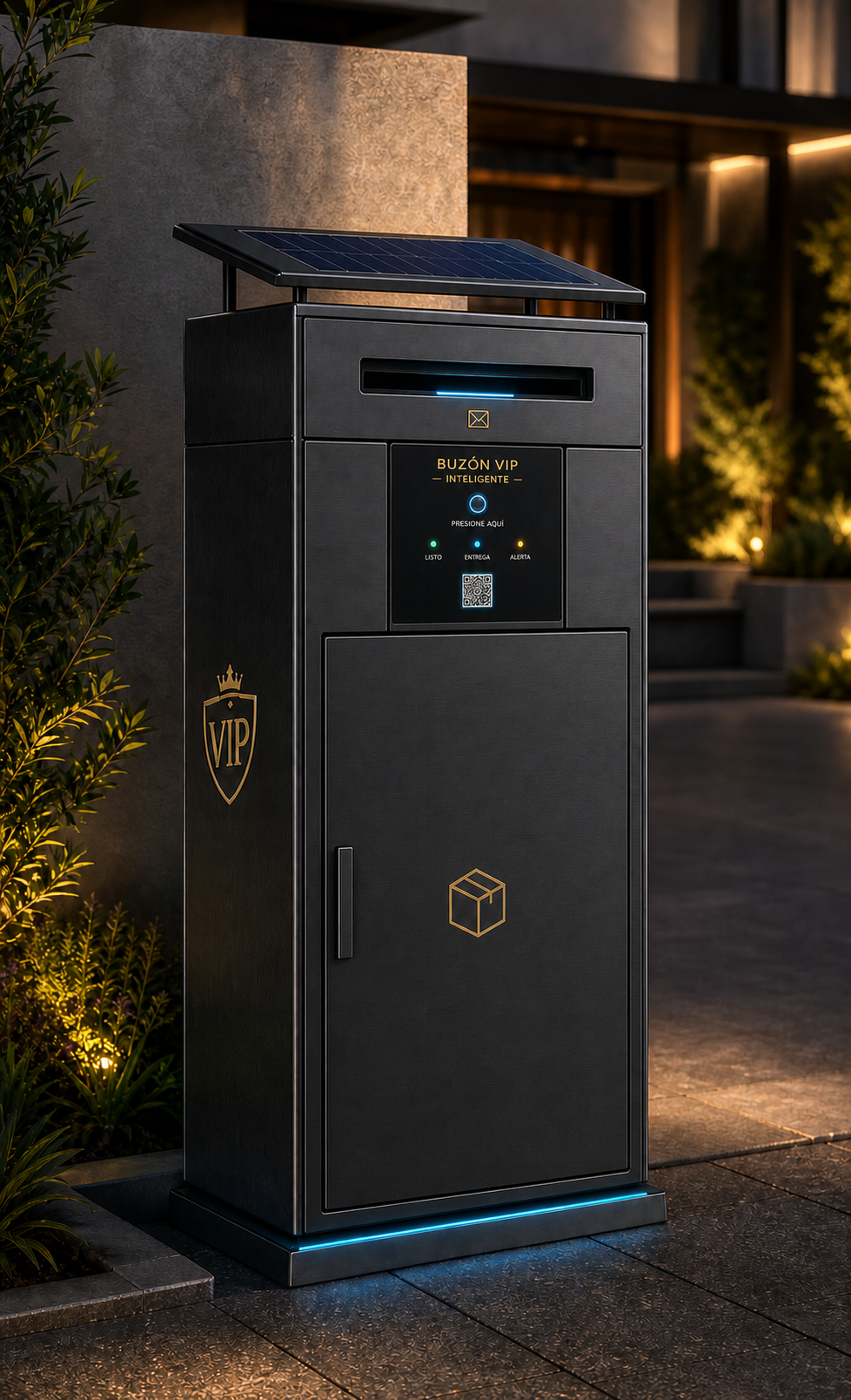 Modelo SOLAR One con pequeña cubierta fotovoltaica